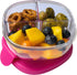 Yumbox Snack Bowl, Leakproof 3 Compartments, Removable Lid, Microwave, Dishwasher Safe, Perfect