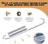 LCMLA 4-1/2 inch 2 Long Neck Hook Recliner Springs - Galvanized Tension Replacement Parts for Sofa Chair, RV Furniture