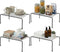 Evelots Kitchen Cabinet Wire Shelf Organizer/Rack - 4 Pack Sturdy Metal Shelf