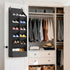 6 11 Closet, 12 Lifewit Tier Over the Door Shoe Organizer with Large Deep Pockets, Fabric Hanging Shoes Shelf for Dorm