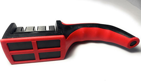 3 Stage Portable Knife Sharpener, Anti-slip Tool to Repair, Restore, and Polish Blades