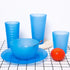 Set of 12 Plastic Bowls - Unbreakable 32oz/6 inch Cereal/Soup/Salad Bowls in 6 Assorted Colors | BPA Free, Dishwasher
