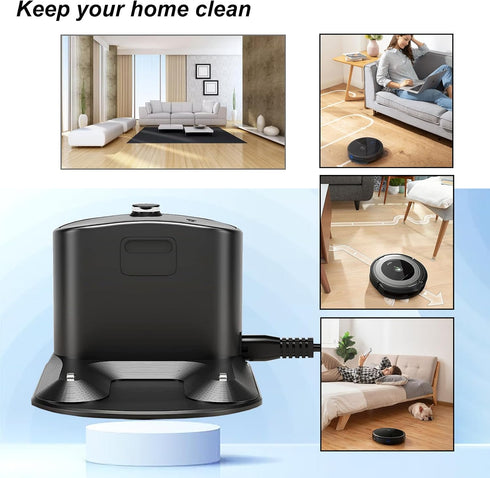 Roomba Charger Dock, Compatible with iRobot Roomba Charging Base e5 e6 i1 i3 i4 i6 i7 i8 500 600 700 800 900