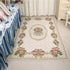 2'7'' 4, UKELER Luxury Soft Rustic Floral Area Rugs Washable Elegant Non Slip Accent Floor Rugs Carpet for Bedroom Kids