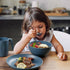 shopwithgreen Plastic Cereal Bowls Set of 4, 24 OZ Dark Coastal, Reusable for Kitchen, Microwave and Dishwasher Safe
