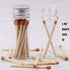 MaxMau 24 Tiny Jars with Aluminum Screw Lids, 15ml Clear Glass Bottles for Jewelry Beads, Herbs, DIY