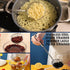 Skimmer Set Premium Grade Stainless Steel Spaetzle Maker with Comfort Grip Handle, Stainless Steel Spider Strainer
