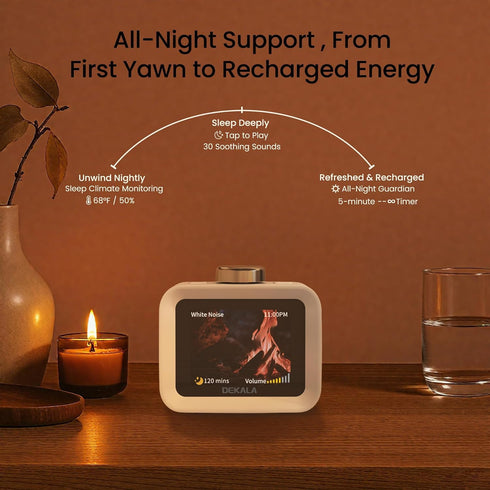 Dekala AuraDot Cute Aalarm Clock
