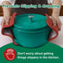 Joyhalo 6 Pack Pot Holders, Heat Resistant Terry Cloth Hot Pads for Kitchen Cooking & Baking