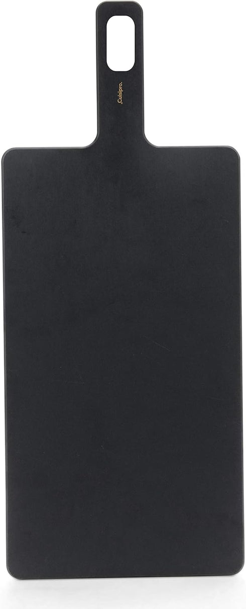 Cuisipro Fiber Wood Handle Cutting Board, 18x7.5in, Slate-color by Cuisipro