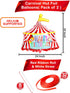 Katchon Circus Tent Carnival Balloons - Giant 30 Inch, Pack of 2, Carnival Theme Party Decorations