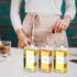 Reallnaive 3 Sets Nozzles 500ml Set Olive Oil Dispenser Bottles for Kitchen with Funnel Labels Cooking Oil Dispenser