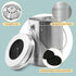 EPICA Countertop Compost Bin Kitchen, 1.3 Gallon, Odorless Composting Bin with Carbon Filters, Stainless Steel Kitchen