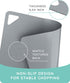 Extra Thick Flexible Cutting Boards for Kitchen, Colored Cutting Mat Set, Non-Slip, Set of 3, 15"x12"
