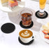 TWTLi Set 6 (6 Coasters of with Holder,Coasters for Drinks,Coffee Table Decor Coaster,Suitable for Kinds