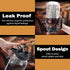 Cold Brew Mason Coffee Maker, 64oz Iced Coffee Pitcher with Stainless Steel Mixing Spoon & Super Dense Filter