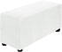 uxcell Stretch Ottoman Cover Rectangular Oversized Square Ottoman Slipcover with Elastic for