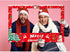 Christmas Photo Booth Props Frame, Party Supplies for Xmas/Winter/Holiday New Year Decorations
