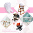 Kocpudu High Chair Pad,high Chair Cushion/seat Cushion/high Chair Cushion Cover,Soft and Comfortable,Light