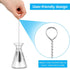 16 Pcs Reusable Straw Cleaning Brushes, Long Bottle Test Tube Cleaning Brush, Nylon Washing Cleaner Tool in Different
