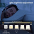6 Snooze, AIRIVO Alarm Clock Night Lights, Built-in Battery Alarm Clock for Bedrooms, Scenes & White Noise Sync, Dual