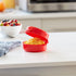 270 ml 1 Count Sistema Easy Eggs Microwave Egg Cooker Egg Poacher with Steam Release Vent BPA-Free Red