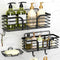 Yougai Shower Caddy, Shower Organizer with Soap Holder and Hooks, Rustproof Shower
