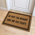 Welcome Mat with Non-Slip Rubber Back - 18" x 30", Funny Doormat for Entrance Way, Personalized Home Decor
