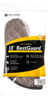 San Jamar BestGuard 800FG13 Commercial Oven Mitts, Heat Protection Up To 450°F, 13" Length, Tan (Pair)