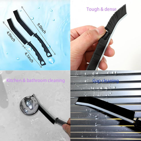 Cleaning Brushes, Gap Cleaning Brushes, Small Spaces Cleaning Brush Kit for Crevice Cleaning