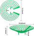 codree 10 Pack 3 Strawberry Plant Supports, Strawberry Plant Stand with Sturdy Legs, Strawberry Growing Racks