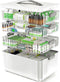 ARSTPEOE 4-Tier Medicine Organizer - Portable Medicine Cabinet with Plastic Handle, Multipurpose