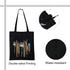 Artist Tote Bag, Creativity is Intelligence Having Fun, Art Teacher Gifts, Art Student Gifts Supply Bag