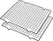 Baking Cooling Rack 2 Sets, Cookie Cooling Racks for Cooking, Baking, Roasting, Oven Safe Wire Rack