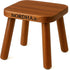 NORDHA Wooden Stool Chair, 9.3 Inch Child's Chair, Lightweight 1.4 Kg, Ideal for