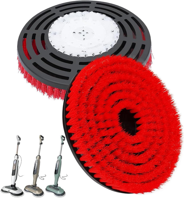 Vanclearidea 2 Pack Upgraded Replacement Pads for Shark Steam Mop - Advanced Scrubbing