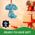 2025 JUESMOS Mushroom Christmas Ornaments Metal Mushroom Hanging Ornament for Christmas Tree Decorations Crystal