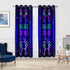 Jekeno Gaming Gamepad Gamer Blackout Curtains, Video Games Controller Neon Sign Pattern Decor, 2 Panels Set, 42x63 Inch