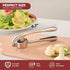 Set SAFI Garlic Press - Premium Zinc Alloy Garlic Mincer Efficient Garlic Crusher & Presser Heavy-Duty Rust-Proof
