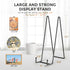 TR-LIFE 3 Pack 12 Inch Large Plate Stands for Display, Metal Picture Frame Holder + Easels for Art