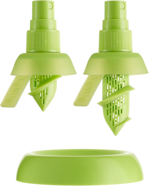 Pack of 2 Lékué Citrus Spray, Green