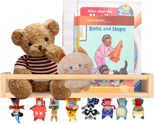 Book Floating Shelf for Toniebox Organizer Storage Floating Shelves, Floating Book Shelves