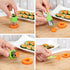 NEW LIVE 35 Pack Cookie Cutters, Vegetable Fruit Cutter Shapes Stamps Mold Mini Cookie Cutters