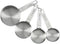 GoodCook Gourmet Measuring Cup Set, Stainless Steel 4-pc., 1/4, 1/3, 1/2, 1 Cup with etched measurements