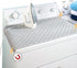 Ruibo Magnetic Ironing Mat Blanket, Iron Board Alternative Cover, Quilted Washer Dryer Heat Resistant Pad, Portable