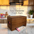 13-Gallon Trash Bag Holder Dispenser Storage for Under Sink, Kitchen, and Laundry Room with Wall Mount Option