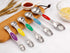 Magnetic Measuring Spoons Set of 5, Stainless Steel Dual Sided Stackable Teaspoon for Measuring Ingredients