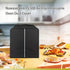 Air Fryer Dust Cover, Air Fryer Rotisserie Oven Dust Cover Compatible with Nuwave Brio 15.5Qt Air Fryer Rotisserie Oven,Dark Grey