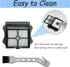 CleanCrafter S5 2 2 1 Brush Rollers and Filters Replacement Compatible with Tineco FLOOR ONE Steam Cleaner Wet Dry