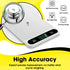 Food Scale White, 22lb/10kg Digital Kitchen Scale for Baking, Cooking, Weight Loss